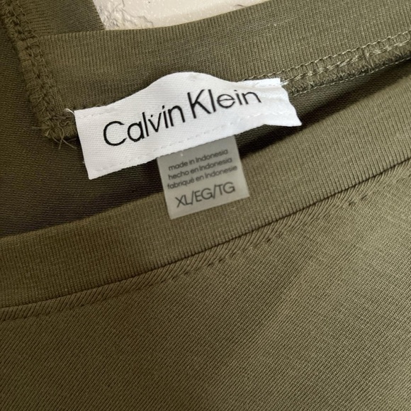 XL dark olive green Calvin Klein romper - Picture 3 of 4